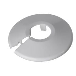 Pro Plumb 28Mm White 1 Piece Pipe Rosette