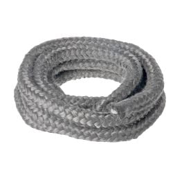 Pro Plumb Stove Care 2M Of 8Mm Glass Fibre Rope Charcoal