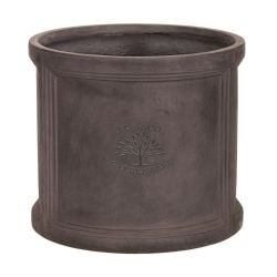 JC & Co Lead Cylinder Pot 38cm