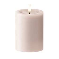 Rose Pillar Candle 7.5x10cm