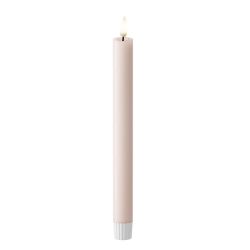 Rose Taper Candle 2.2x24cm 2p
