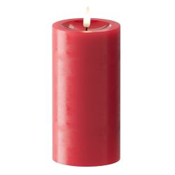 Bordeaux Pillar Candle 7.5x15