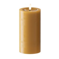 Orchre Pillar Candle 7.5x15cm