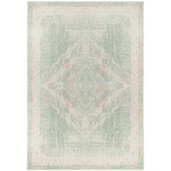 Flatwoven Washable Lottie Green Rug - 120cm x 170cm