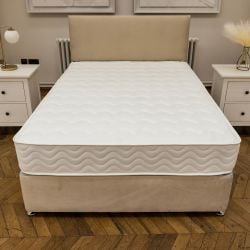 DFI Beds Ashgrove Divan Bed and Headboard Dark Grey