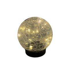 Solar glass ball
