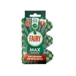 FAIRY MAX POWER DISH BRUSH REFILLS 3 PACK