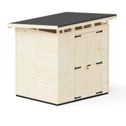 Upyard Strongbox Natural Storage Shed 6ft 6"x 5ft 3"