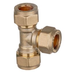 Compression Fittings - 1/2" Equal Tee 318