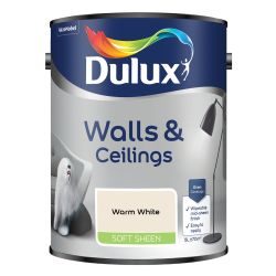 Dulux Vinyl Soft Sheen Warm White 5L