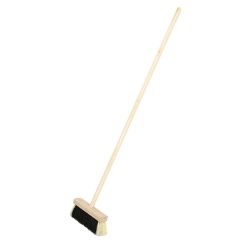 Dosco 25cm (10'') Black and White Sweeping Brush Handled