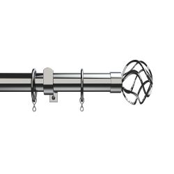 Woodies 25 28mm Ext Cage Pole 180-320cm Chrome