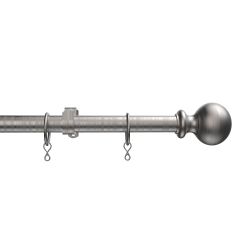 Woodies 16 19mm Extendable Pole 120-210cm Satin Steel