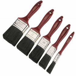 Stanley 5 Piece Decor Paint Brush Set